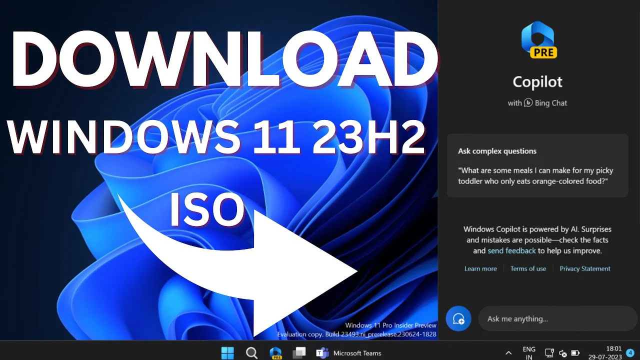 Windows 11 Pro 23H2 Iso Build 22631.2792 (No Tpm Required) Pre-Activated Free Download