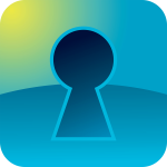 Keyhole Icon With Sun In Background, Representing Nuclear Coffee Recover Keys Crack Software.